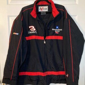 Dale Earnhardt Sr. Chase Authentics NASCAR Black/Red Full Zip Jacket - Size 2XL